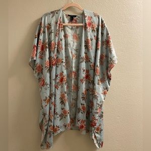 Floral Kimono Style Top Small